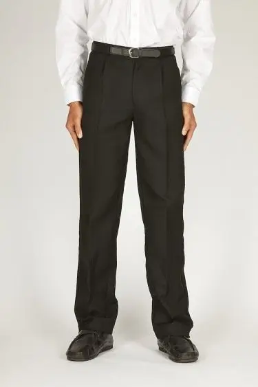 Boys Black Jet Pocket Trousers (Plain) - Image 2