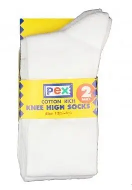 White Knee high Socks - Image 4