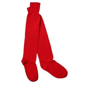 Red Football Socks