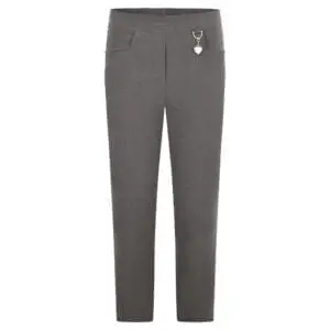 Girls Grey Junior Trousers