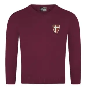 St Benedict Biscop Knitted V