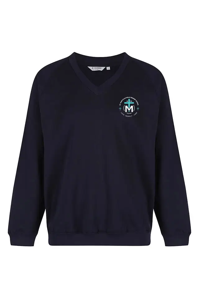 St Mary's Brewood V Neck Sweatshirt