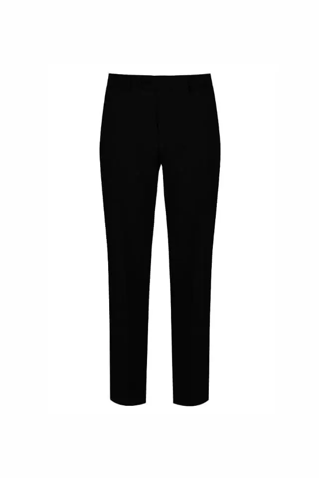 Boys Black Jet Pocket Trousers (Plain) - Image 3
