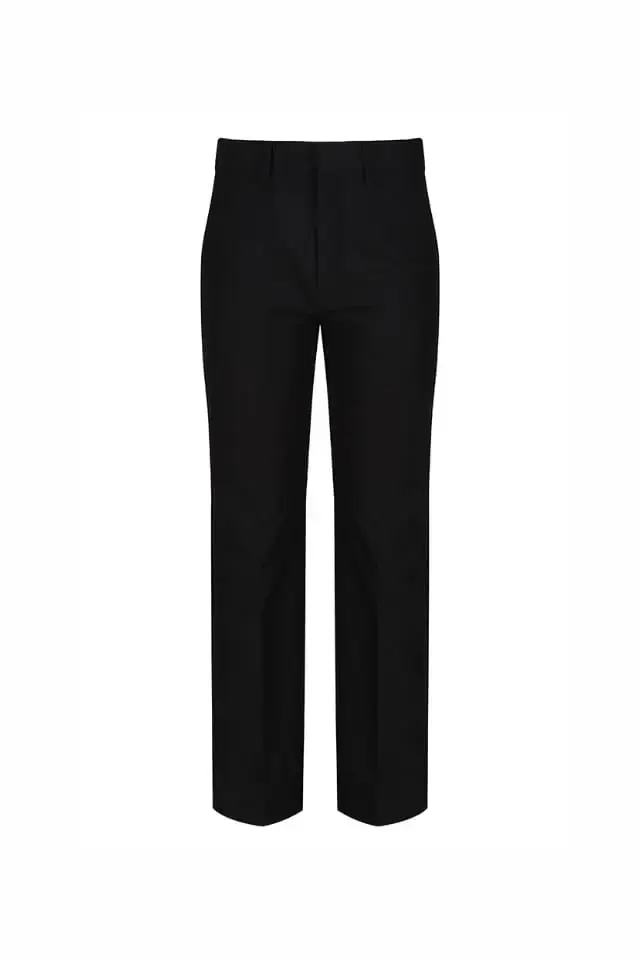 Junior Boys Classic Fit Trouser (Black) - Image 4