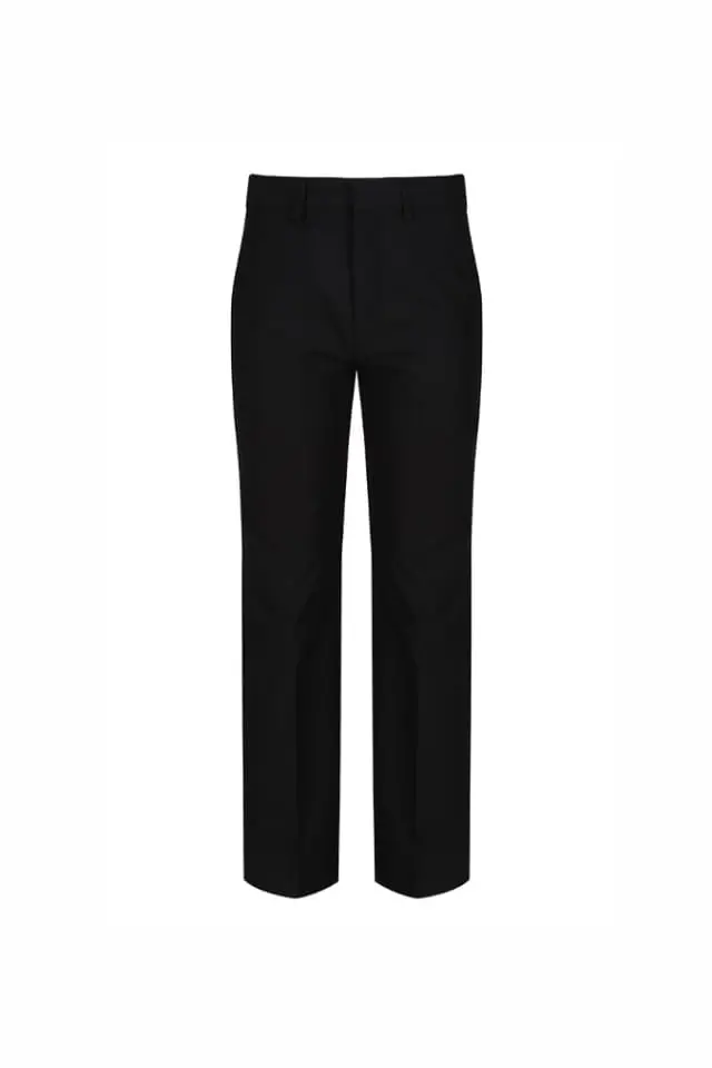 Junior Boys Classic Fit Trouser (Black)