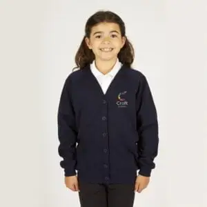 Croft Academy Sweat Cardigan
