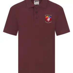 St Pauls C.E Primary - Polo Shirt (Maroon)