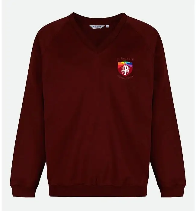 St Pauls V Neck Sweatshirt