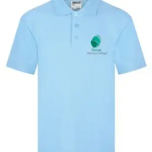 Grove Primary Sky Blue Polo Shirt