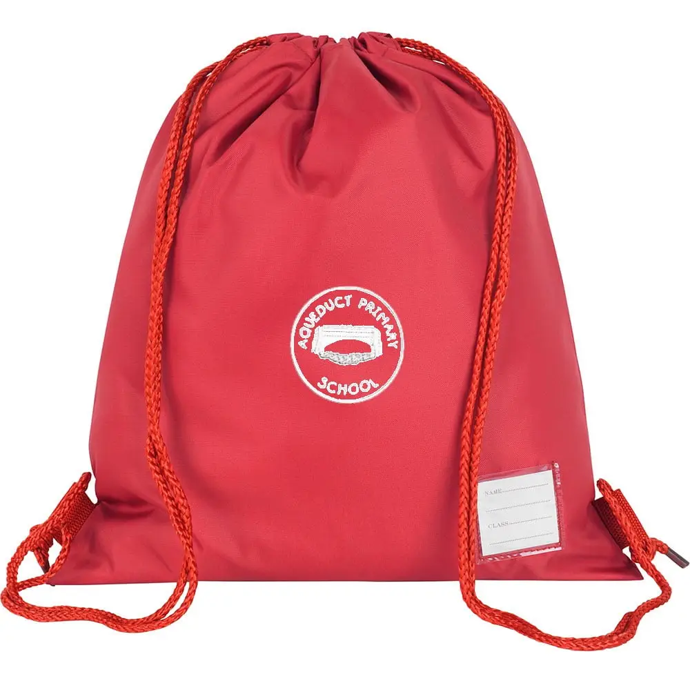 Aqueduct Pump Bag with Logo