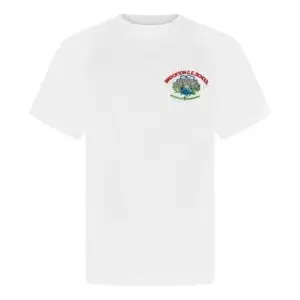 Brockton White PE T Shirt