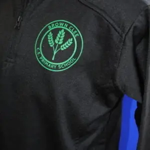 Brown Clee Black Tracksuit Top