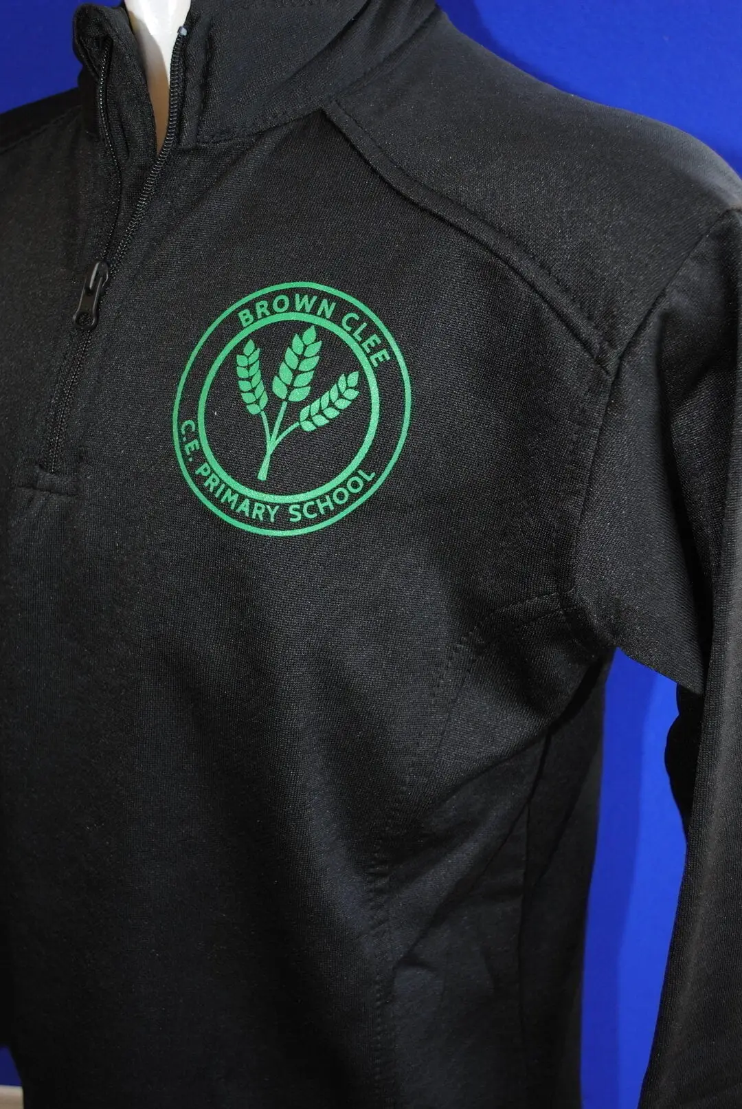 Brown Clee Black Tracksuit Top