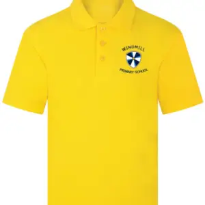 Windmill Primary School Polo Gold/Amber