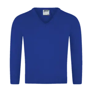 Cleobury Mortimer Knitted V Neck Jumper