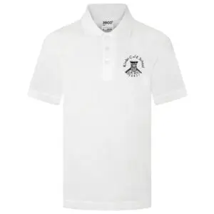 Kinlet Primary School White Polo Shirt