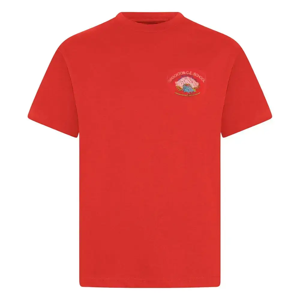 Brockton Red PE T Shirt