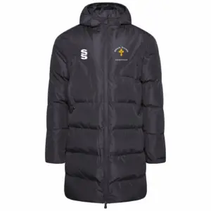 Active Long Padded Jacket - Black