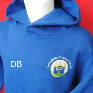 Castlefields Hoody with Initials